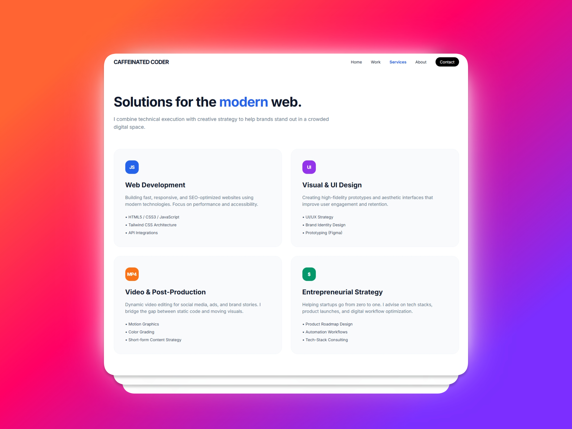 Portfolio Case Study